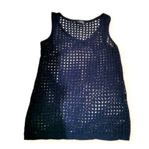 The limited open knit tanktop
